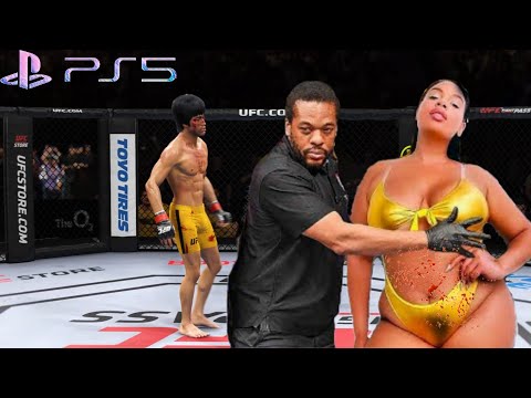 UFC4  Bruce Lee vs Ice Vanila EA Sports UFC 4