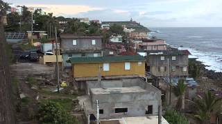 preview picture of video 'Barriada La Perla - San Juan - Puerto Rico - Video I'