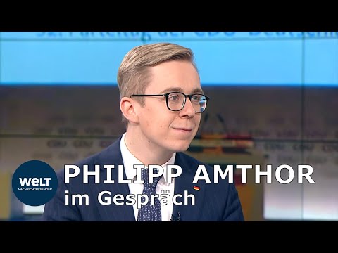 CDU-BUNDESPARTEITAG: Philipp Amthor im Gespräch bei Welt