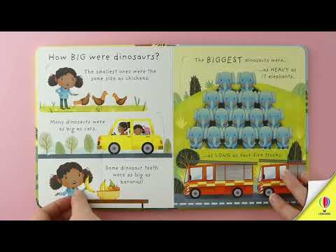 Книга Lift-the-Flap Very First Questions and Answers: Are Dinosaurs Real? video 1