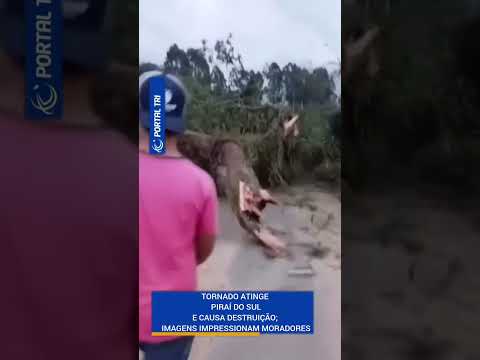 🌪️ TORNADO ATINGE PIRAÍ DO SUL E CAUSA DESTRUIÇÃO NO PARANÁ