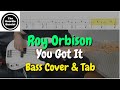 Roy Orbison - You Got It - Bass cover with tabs