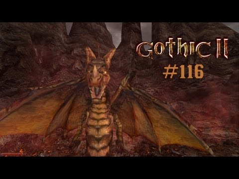 Let's Play Gothic II - Die Nacht des Raben #116 [Deutsch] [Full HD] - Feomathar, der Feuerdrache