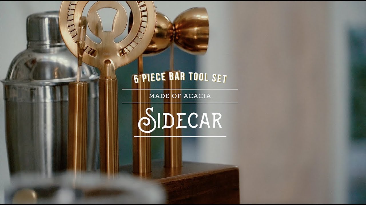 Sidecar 5-Piece Bar Tool Set – PICNIC TIME FAMILY OF BRANDS