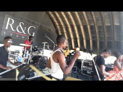 Elect Band with Scarlet at Oktoberfest, ZAMBIA.