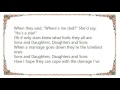 Ian Hunter - Sons and Daughters Live Lyrics