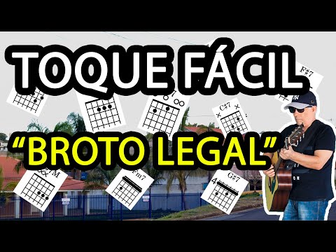 SING WITH GUITAR EASILY "BROTO LEGAL" by Sérgio Murilo/ Celly Campello! With Encrypted Letter!