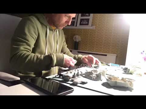 Restoring vintage Star Wars AT-ST walker