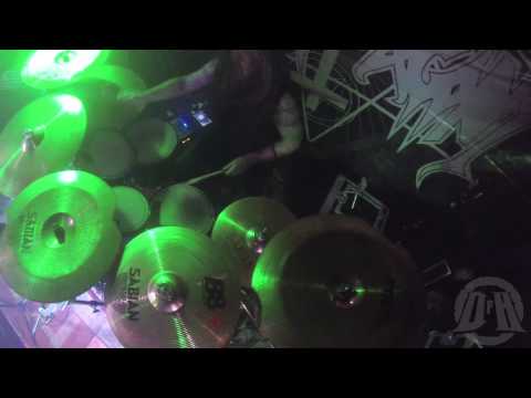 CHRIST AGONY@Devilish Sad-Live in Chorzów-Poland 2015 (Drum Cam)