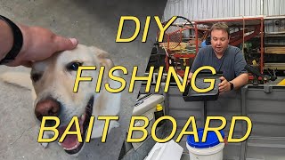 DIY Fishing Bait Board, Cutting Board.