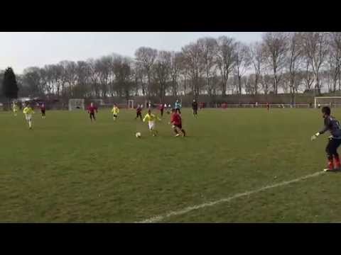 Walcheren F1 - De 100e goal van dit seizoen