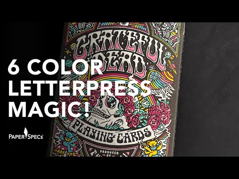 Grateful Dead Playing Cards Tuck Box – Paper Inspiration No. 536