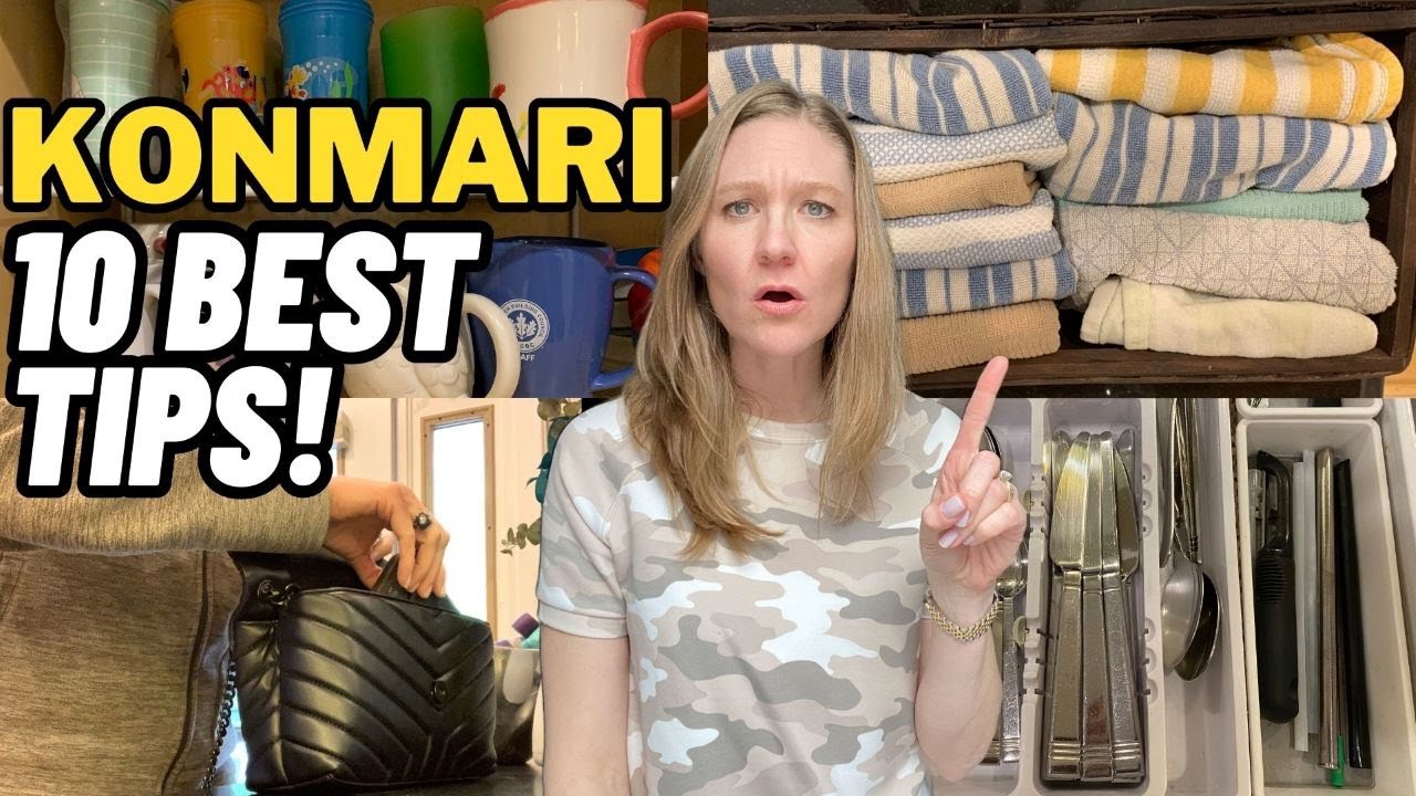 10 KONMARI METHOD Home Organization Tips Too Good to Ignore