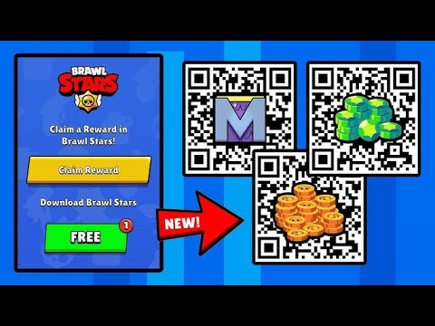 NEW FREE GIFTS QR CODE!🥰 BRAWL STARS UPDATE 🥳 SPONGEBOB!!