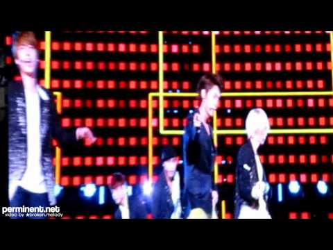 110813 Incheon Korean Music Wave Super Junior - Sorry Sorry