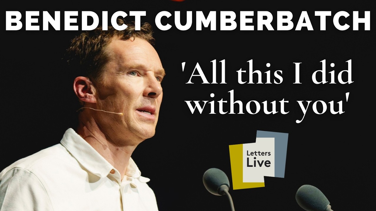 Benedict Cumberbatch reads a beautiful love letter