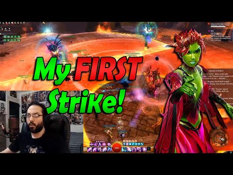 VB does his FIRST Strike! Old Lion's Court! | Guild Wars 2