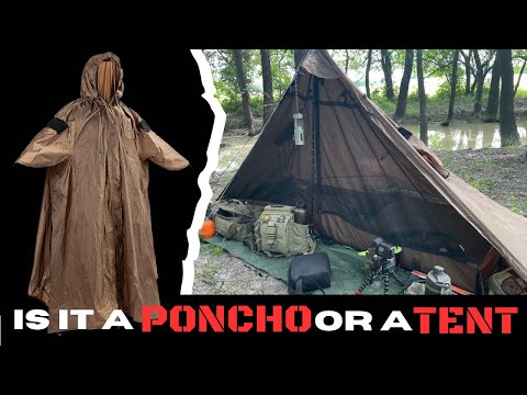 PONCHO SHELTER PERFECTION! - OneTigris Tentsformer Review