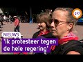 Boerenprotest langs route Vuelta, koers wordt niet verstoord