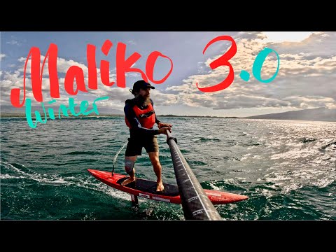 Wintertime Maliko | Sup Foil Downwind