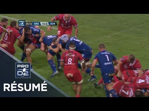 PRO D2 - Résumé Grenoble-Aurillac: 35-13 - J04 - Saison 2019/2020
