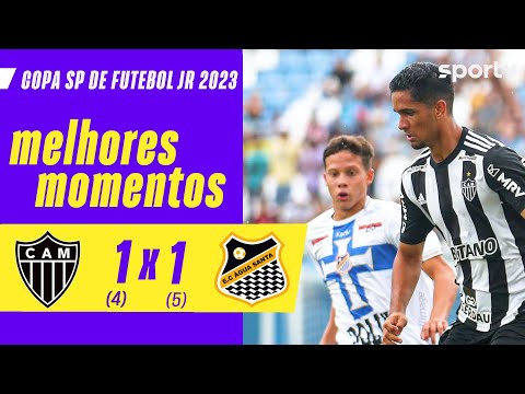 Gols e lances de Atlético Mineiro x Água Santa