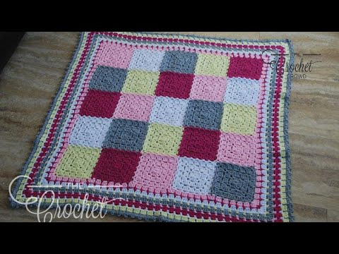 Left Hand Crochet for Beginners Baby Blanket Pattern The Crochet Crowd