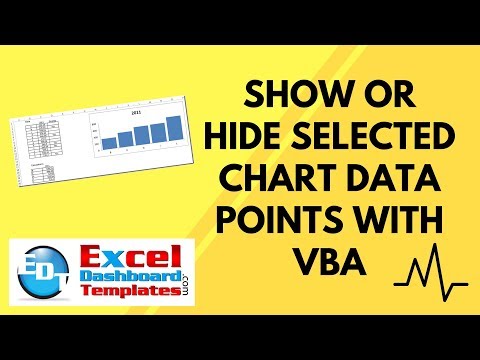 Show or Hide Selected Chart Data Points in Excel with VBA