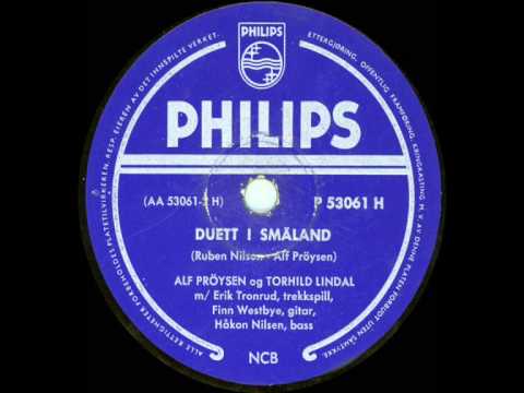 Alf Prøysen og Torhild Lindal   Duett i Småland