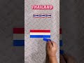 Thailand Lego Flag 🇹🇭🇹🇭#thailand #ประเทศไทย #flag #ธงชาติ #worldflags #lego #s