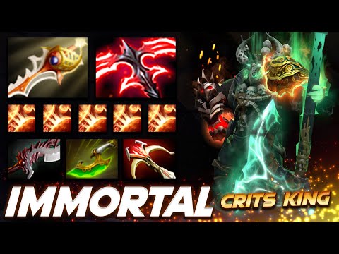 Wraith King Immortal Critical Ownage - Dota 2 Pro Gameplay [Watch & Learn]