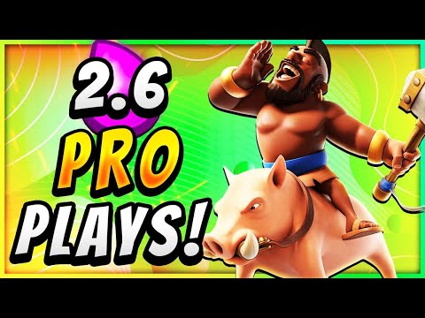 *NEW* 2.6 ELIXIR HOG CYCLE DECK! — Clash Royale
