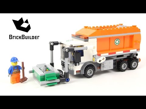 Vidéo LEGO City 60118 : Le camion poubelle