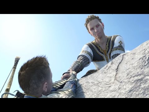 God Of War Ragnarok- Atreus Meets Heimdall & Odin