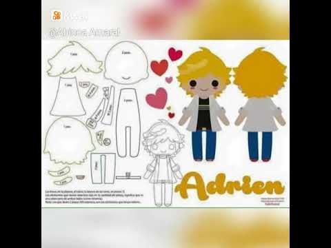 Moldes da turma da Lady Bug