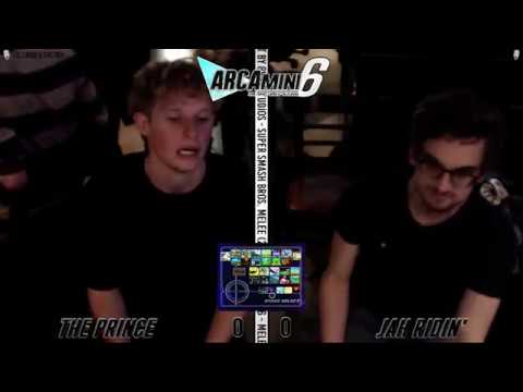 Arcamini6 - The Prince (Peach) VS Jah Ridin' (Luigi) SSBM Grand Finals - Smash Melee