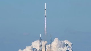 Blue Origin, NASA'nın ikiz Mars uydularını fırlattı, roketin ilk kademesini ilk kez indirdi