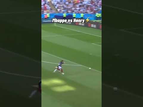 Who do you think is faster? #thierryhenry #henry #mbappe #football #soccer #speed #fast #fy #fyp