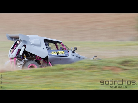 Mr Andreas Karotsieris Testing Sotirchos Engineering Semog kartcross at Diadromio