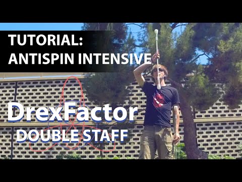 Beginner Double Staff Tutorial: Antispin Intensive