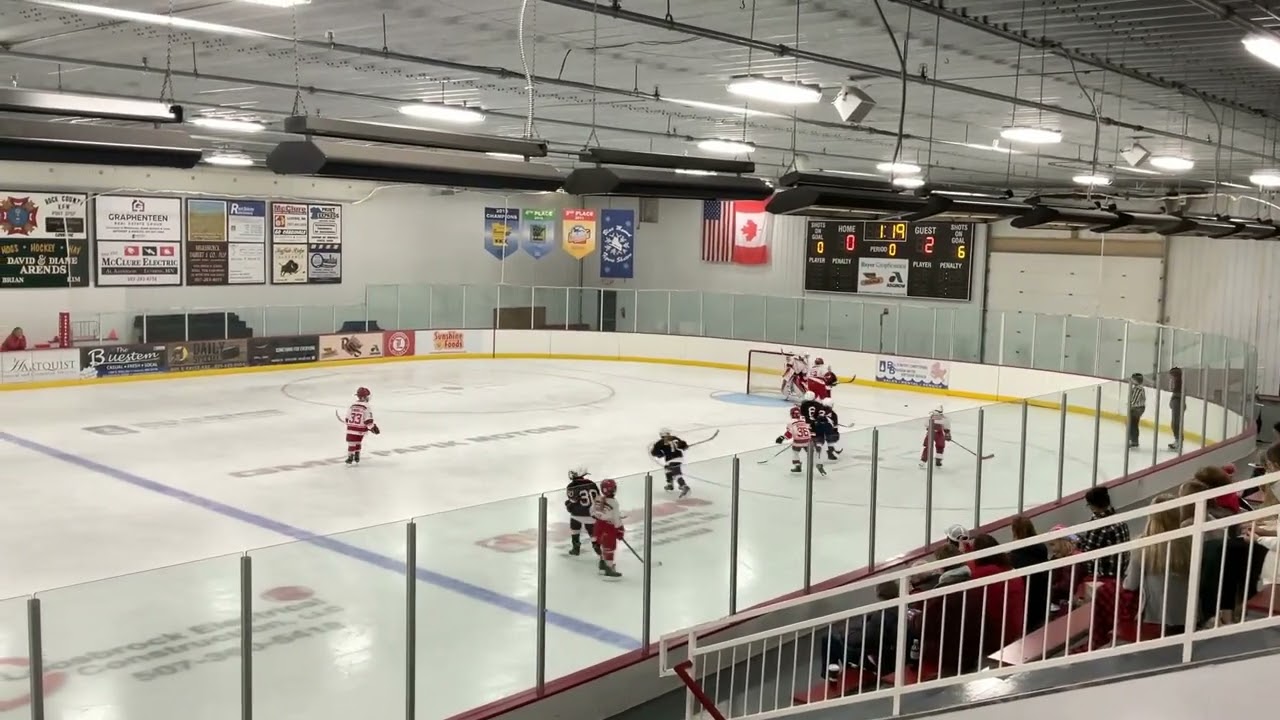 Game 01: 3-0 Flyers, Myah scores with an assist from Harley