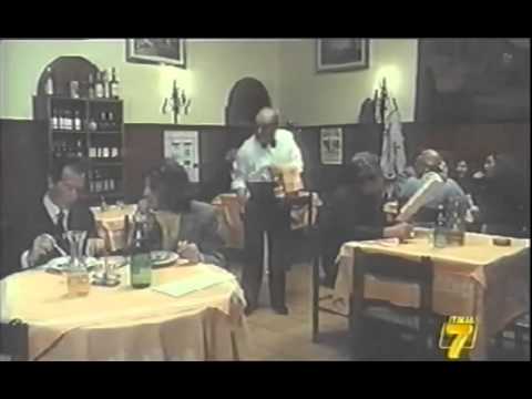 Alfonso Tomas la Sora Lella e Alvaro Vitali (il cameriere Rudy)