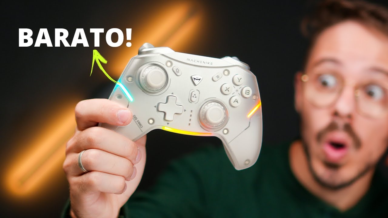 Por que todo mundo está comprando esse CONTROLE para PC? machenike G5 pro