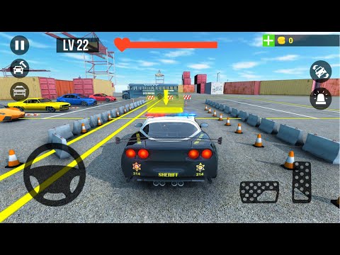 Police Car Parking Real Car 🚔🚨 GAMEPLAY (Android)
