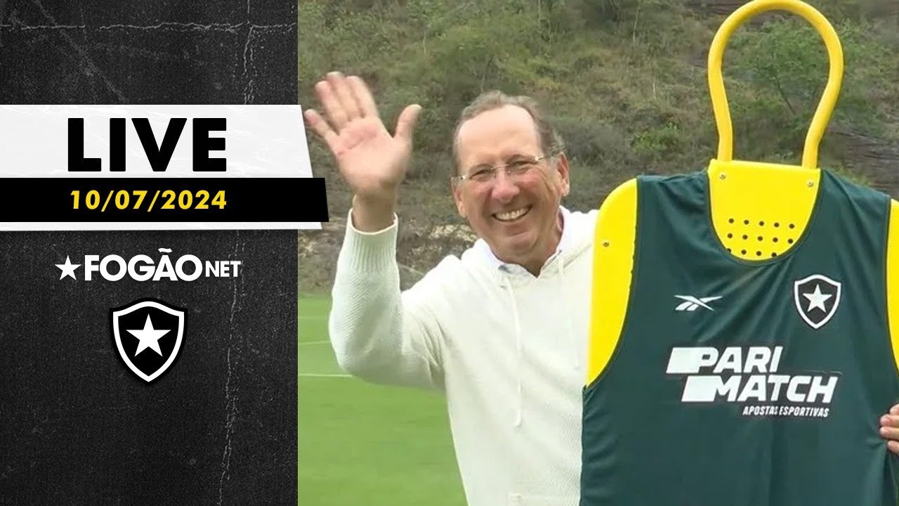 LIVE | John Textor aparece em ajuste final para jogo com Vitória; Rodrigo Caetano na mira do Botafogo?