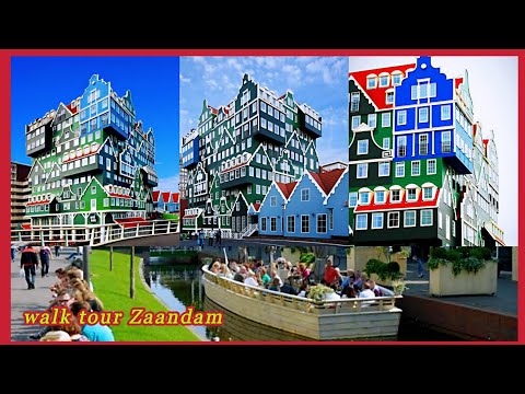 walking tour in Zaandam Netherlands 🇳🇱 Green houses