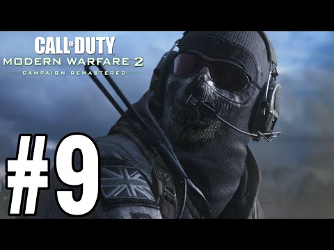 Call of Duty Modern Warfare 2 Remastered Gameplay Walkthrough Part 9 - THE BETRAYAL!