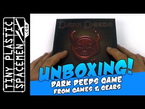 Unboxing: Dark Deeds game from Games & Gears!