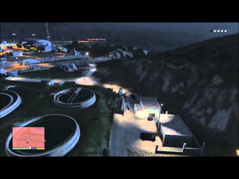 GTA V - How to steal Cargo chopper mission / BE TREVOR