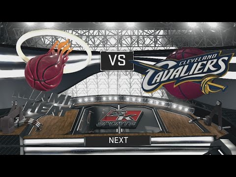 NBA 2K17 MyGM Miami Heat EP6 Crazy Win vs the Cavaliers
